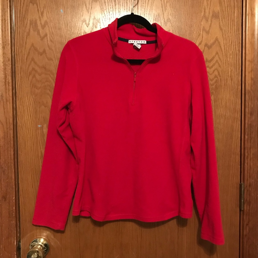 GAP Red Fleece Pullover
